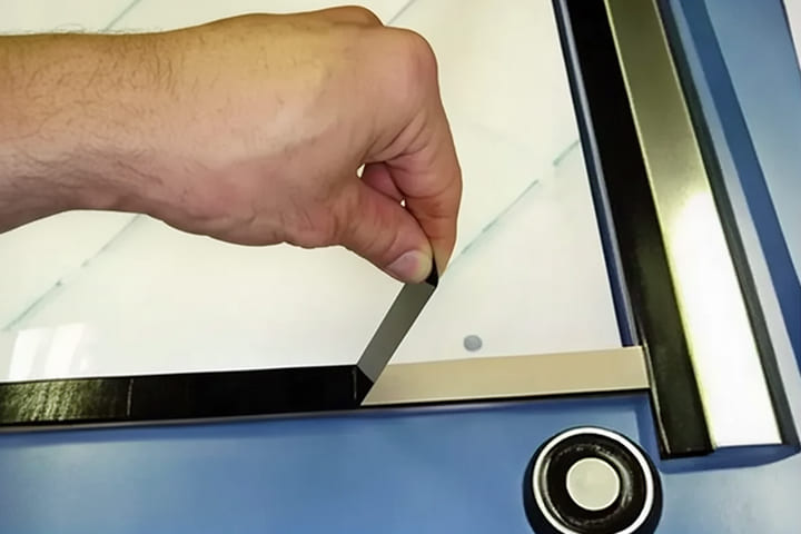 ゴム台の張り替え